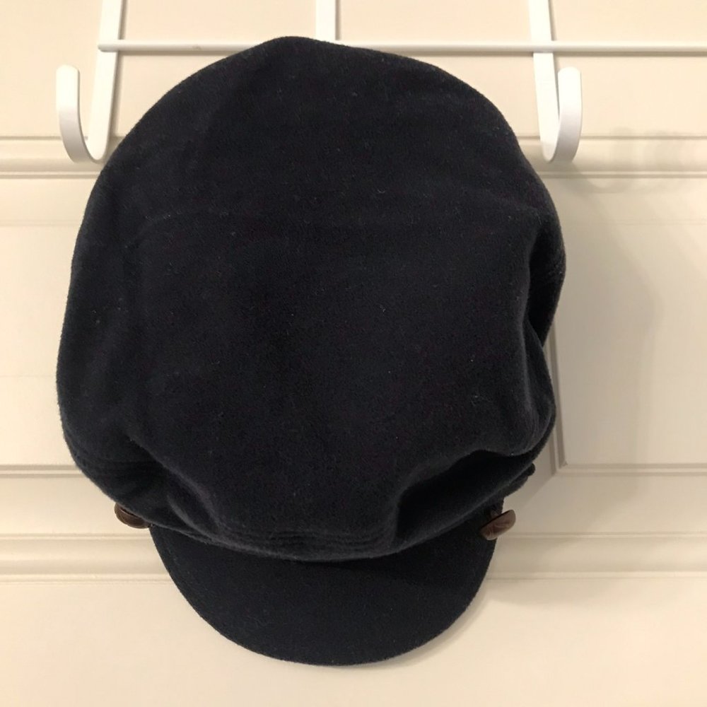 Janie and Jack Boys Cap Dark Blue Size 6-8